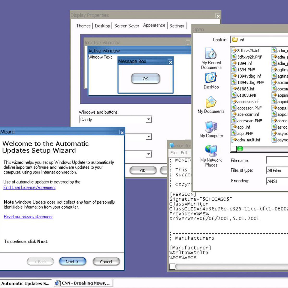 Microsoft Internally Worked On A Mac Os X Aqua Inspired Windows Xp Theme Macrumors