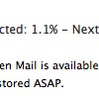 icloud mail down 091212