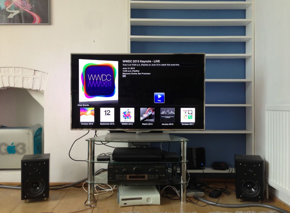 apple to stream live video of wwdc 2013 keynote to apple tv image