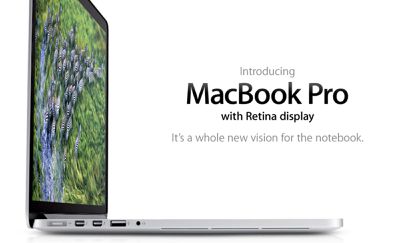 2012 retina macbook pro apple website - 10 سال پیش امروز: اپل اولین مک بوک پرو را با نمایشگر رتینا معرفی کرد