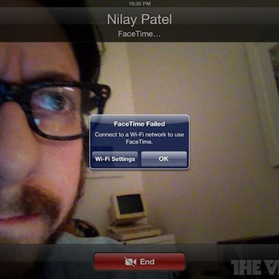 ipad facetime lte failed