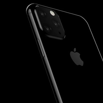 2019 iphone triple camera rendering