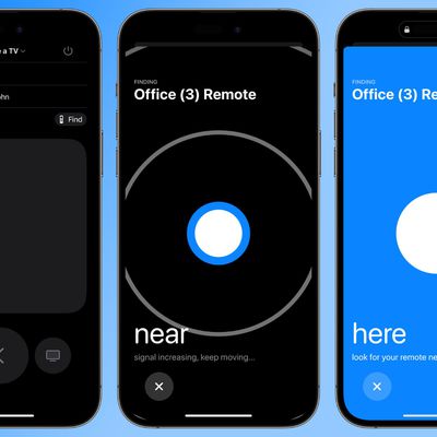 siri remote find my
