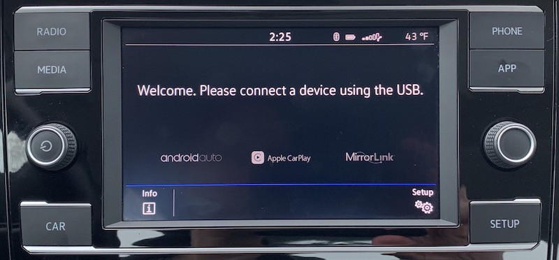 Активация carplay volkswagen