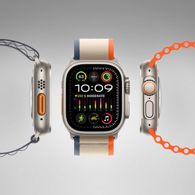 Apple Watch Ultra 2 hero feature white