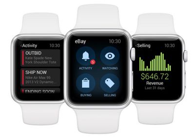 eBay Apple Watch App