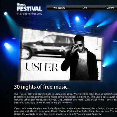 itunes festival 2012