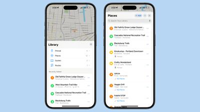 biblioteca de mapas de ios 18