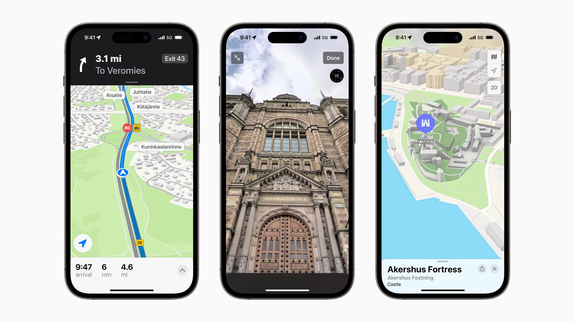 Apple Maps Redesign Expands to Finland Norway and Sweden