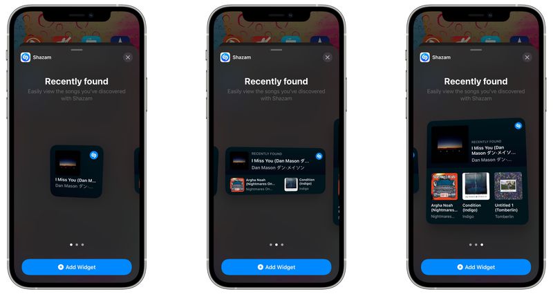 Shazam for iPhone Gains a Home Screen Widget in Latest App Update