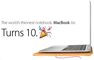 macbook air 10 years old