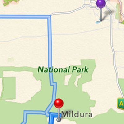 Apple maps Mildura 009