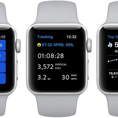 apple watch ski snowboard tracking