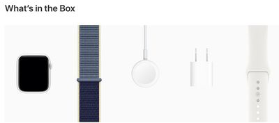 apple watch series 5 edition whats in box