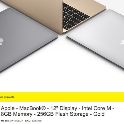 12 inch MacBook Best Buy stock