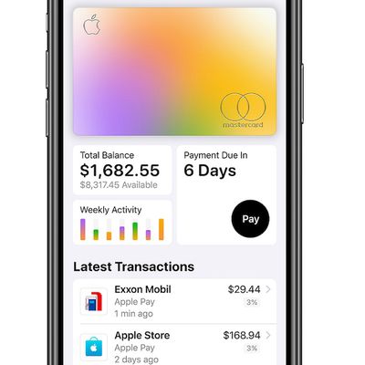 exxonmobil apple card