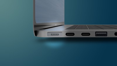Función de maqueta de MacBook Pro MagSafe 2021