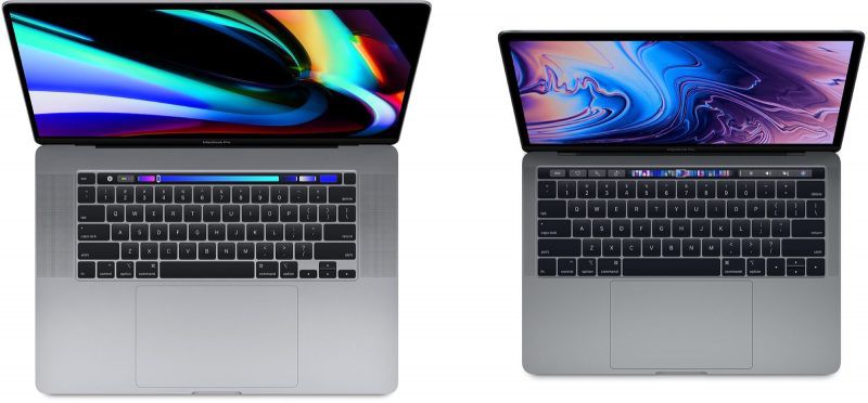 Macbook Pro 13 And 16 Models With Magic Keyboard