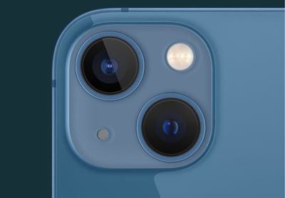 iphone 13 cámara de doble lente