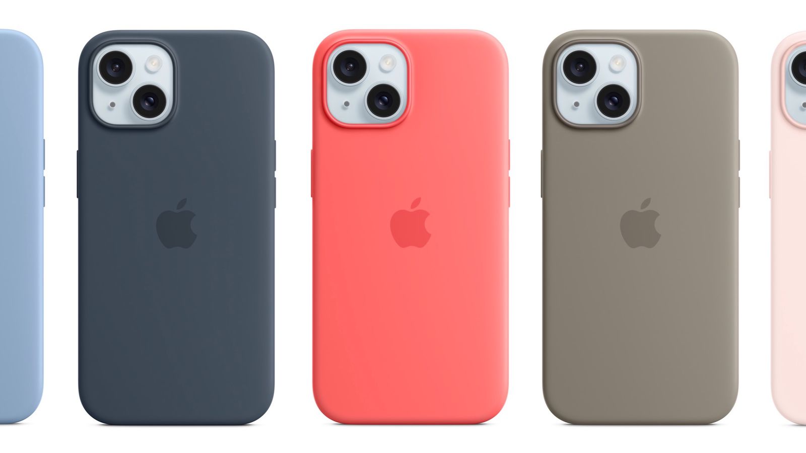 Funda de FineWoven con MagSafe para el iPhone 15 Pro - Color visón