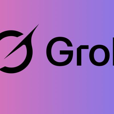 grok logo purple gradient