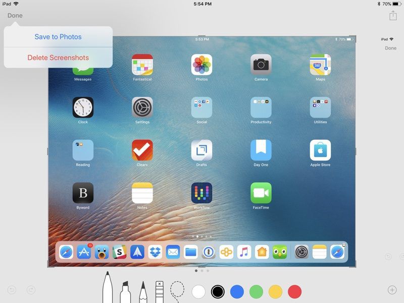 instant markup edit screenshots ios 11 image