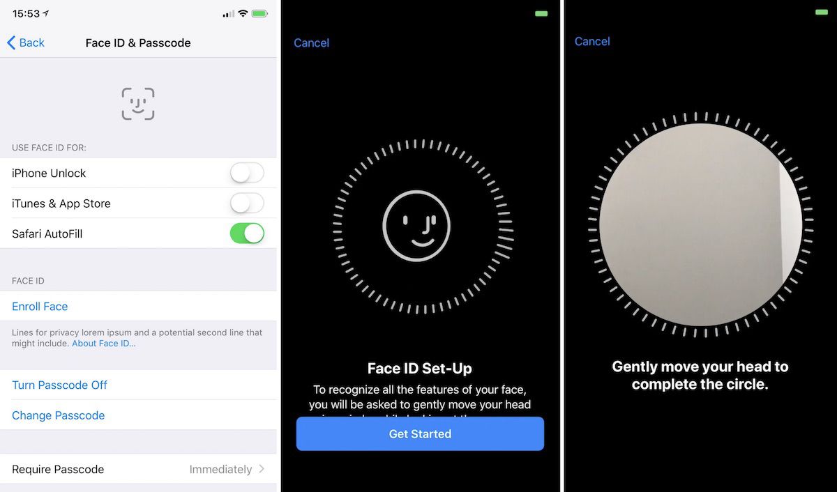 Details Emerge Regarding 'Face ID' Setup Process on iPhone X - MacRumors