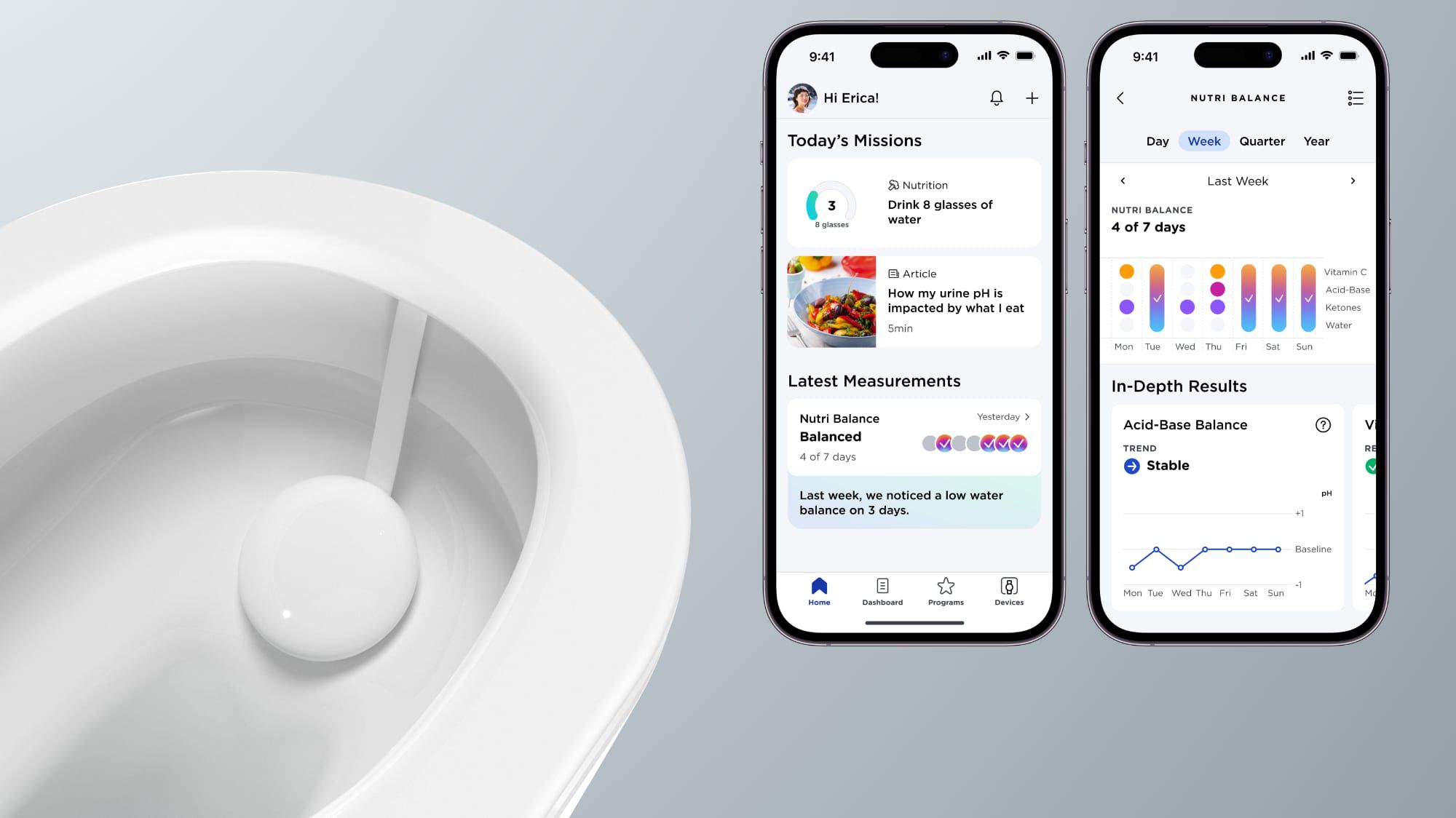 CES 2023: Withings lanza lector de orina conectado a iPhone que va a su inodoro