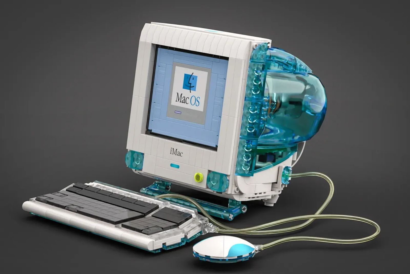 Check Out This LEGO Classic Bondi Blue iMac G3