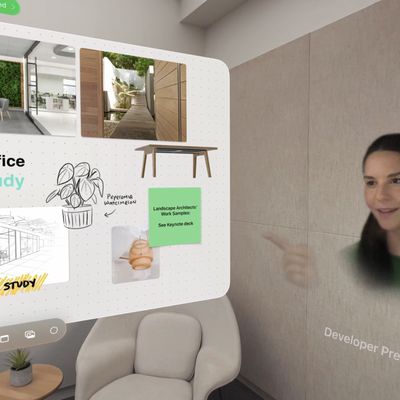 Vision Pro Spatial Personas