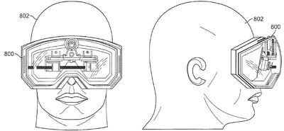 apple patent video goggle