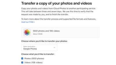 transfer apple google photos 1