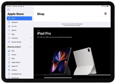 ipad apple store redesign 2