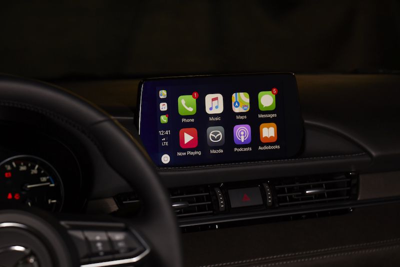 carplay 2019 mazda 3 2020 corolla hybrid image