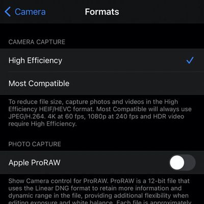 apple proraw