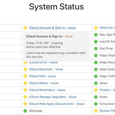 icloud down