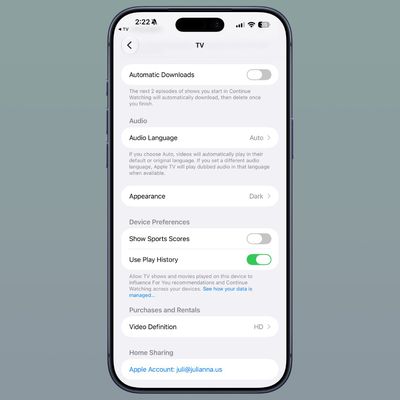 ios 27 tv app auto download b4