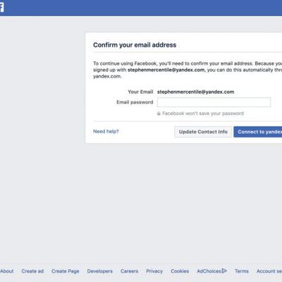 facebook email contacts uploaded