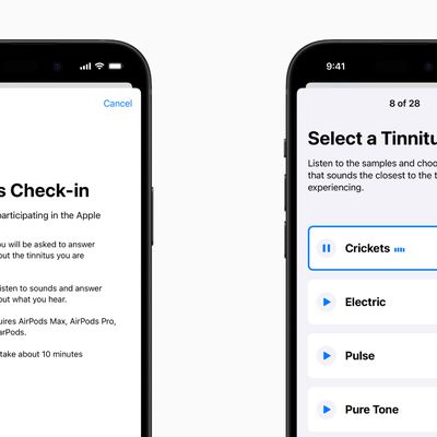 apple hearing study