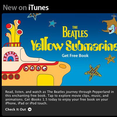 yellow submarine itunes email