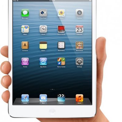 ipad mini hand