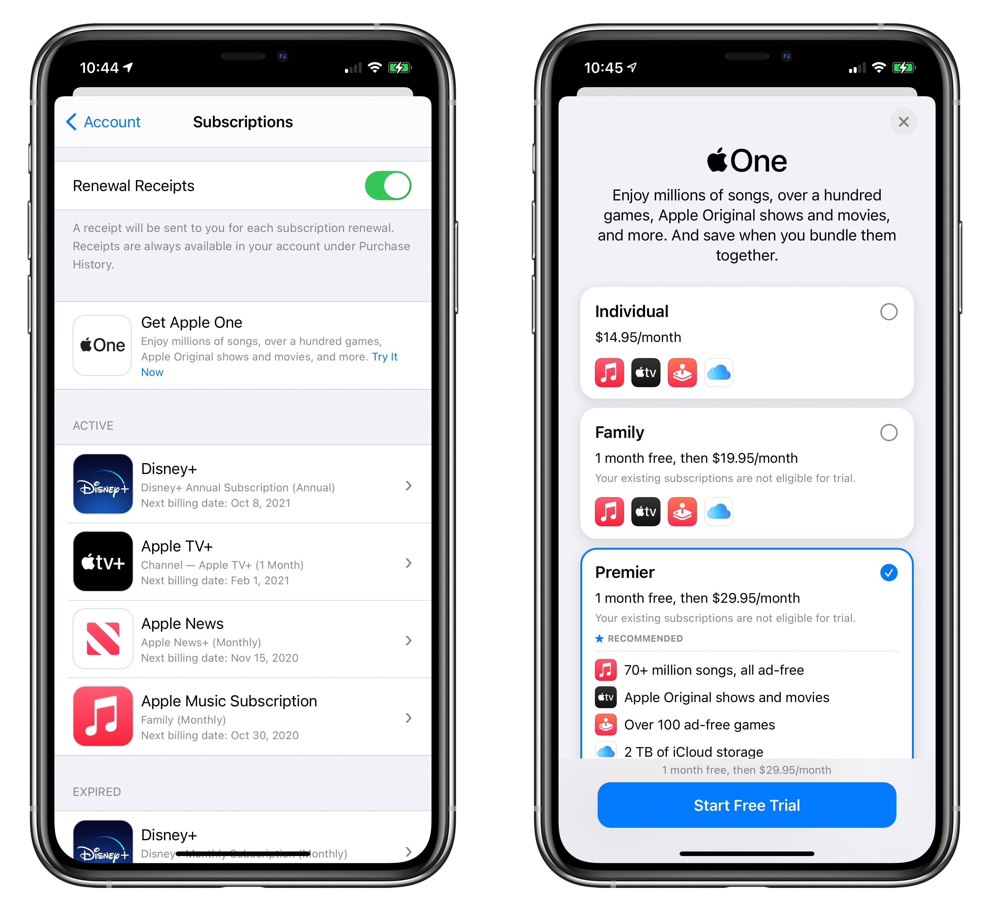 Apple One is Now Available: Save Money by Bundling Apple Music, iCloud Storage, Apple TV+, Apple Arcade, and More