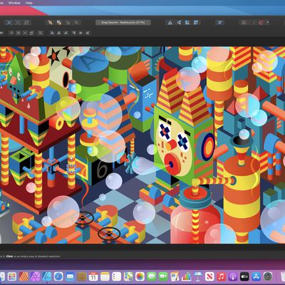 affinity designer running on macos big sur