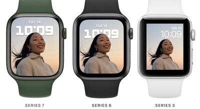 apple watch series 7 display comparison