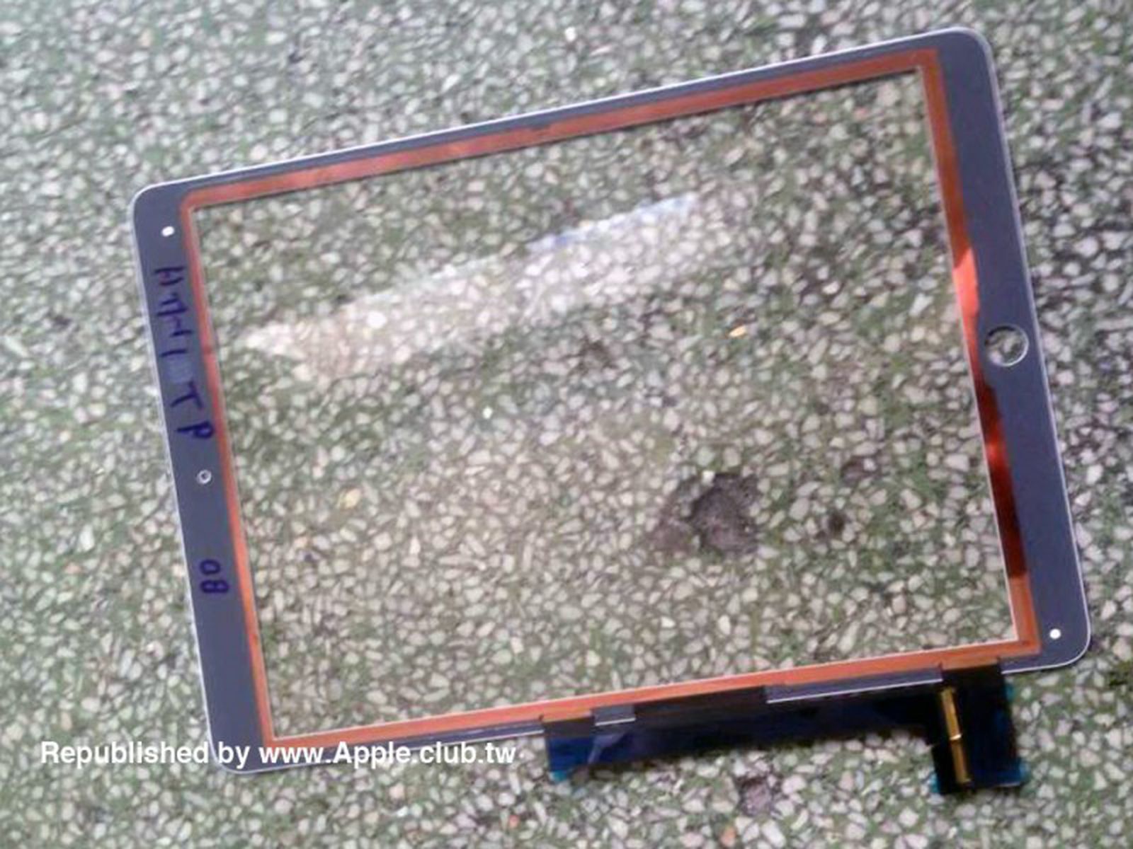 Curated visual reference: Ipad Air 2 Touch Id Repair Reference: New Images Of Ipad Air 2 Parts Show Touch Id