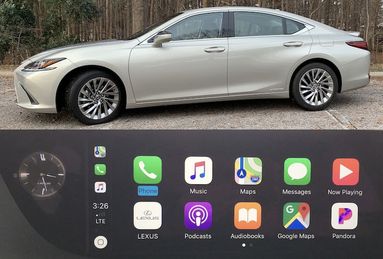 Review 2019 Lexus ES Features Optional Widescreen CarPlay, but Remote