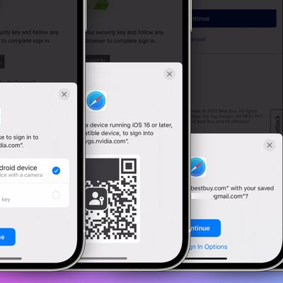 ios 16 passkeys websites