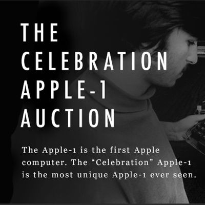 apple1celebrationauctioncharitybuzz