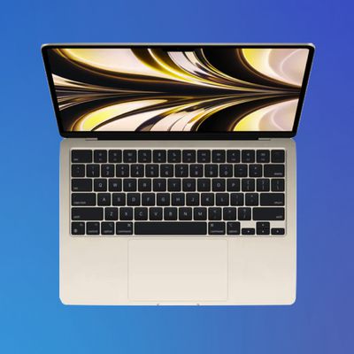 m2 macbook air image blue