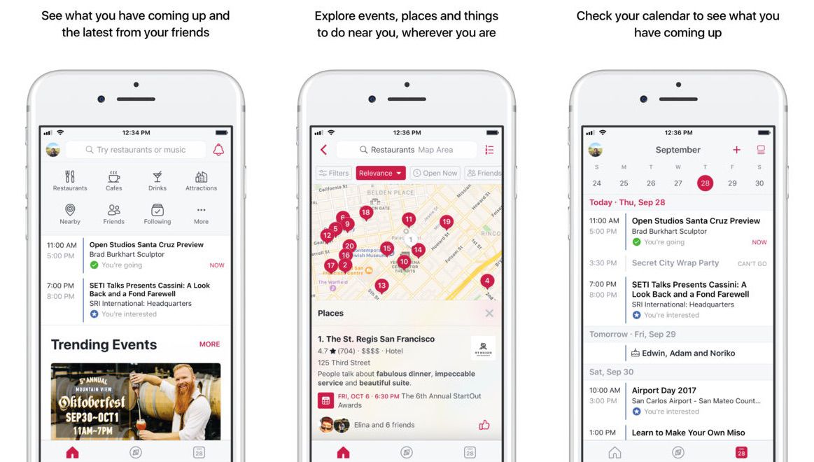 Facebook Rebrands Standalone 'Events' iOS App as 'Facebook Local ...